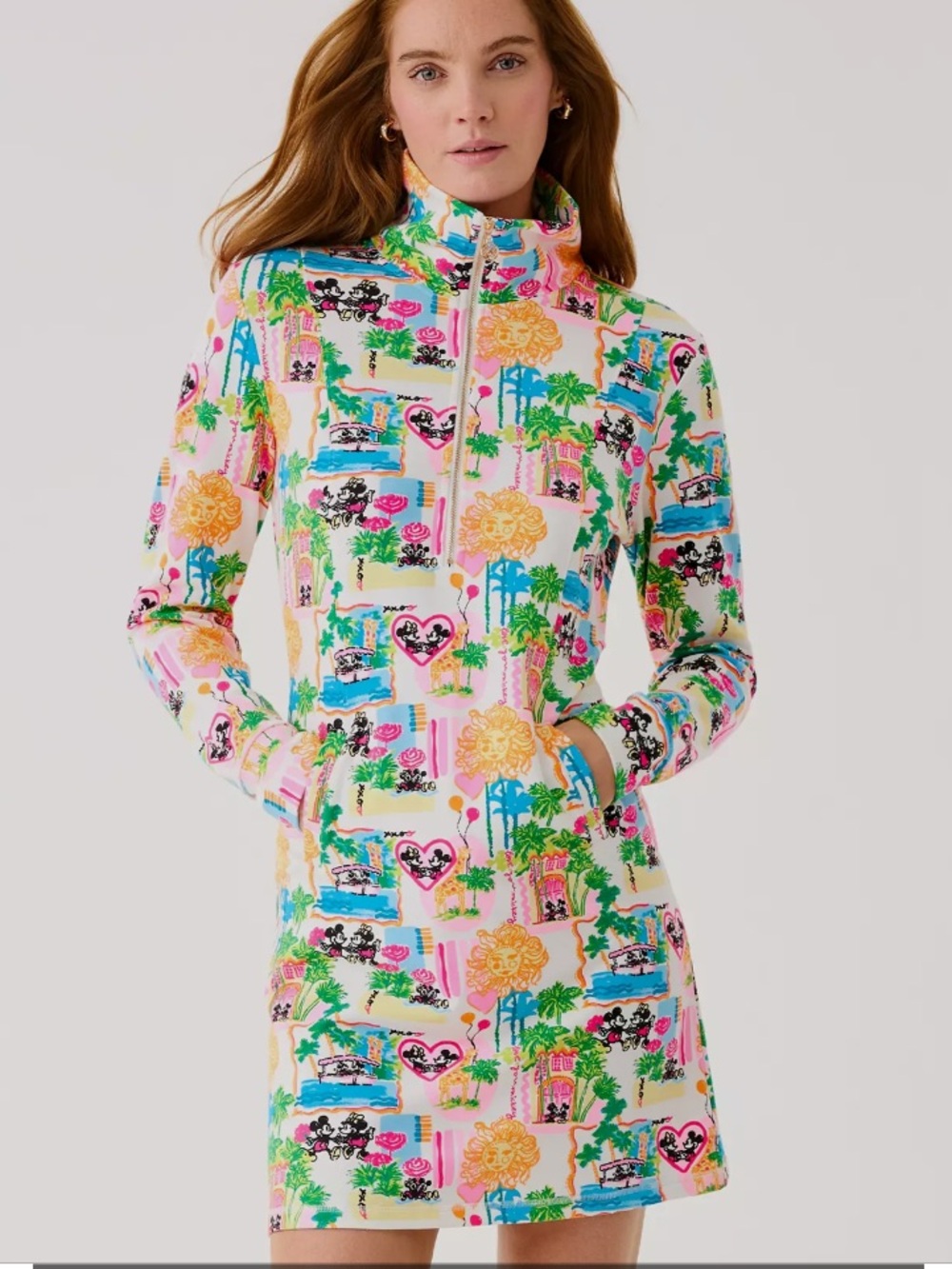 Lilly Pulitzer Eleni dress Disney Multi size Large